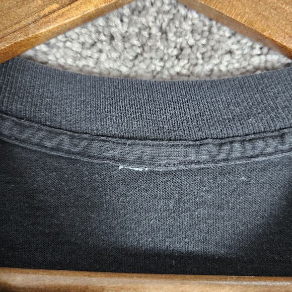 Vtg Red Dog Beer Shirt Mens XL Black T-Shirt Fader Uncommonly Smooth - Picture 3 of 9